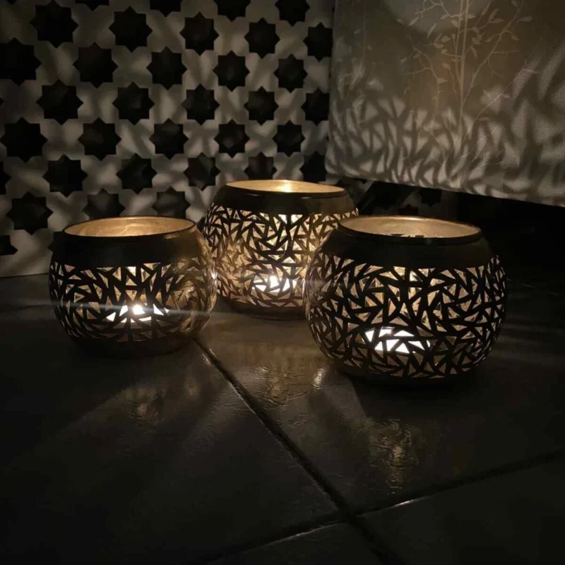 Copper Candle-Handler