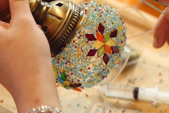 mosaic art lamp workshop