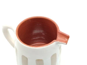 handmade ceramic pitcher