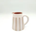 handmade ceramic pitcher