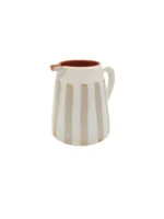 handmade ceramic pitcher