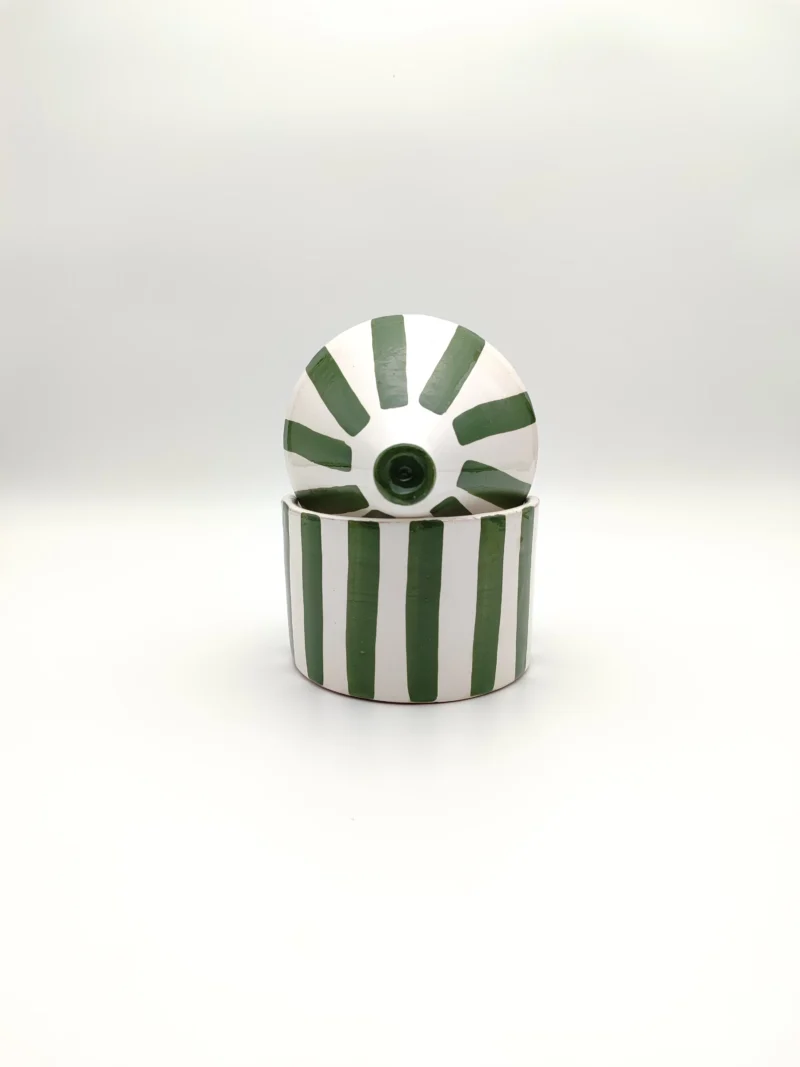 handmade ceramic Conical lid