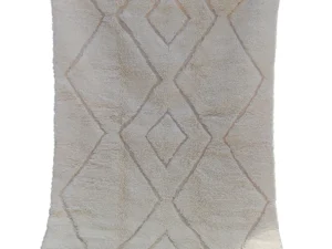 Beni Ouarain Carpet Whtie