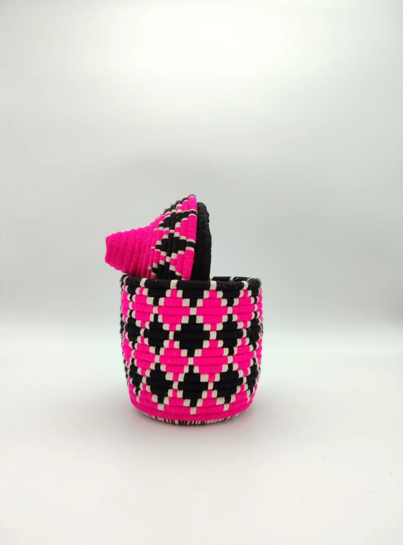 Colorful Palm Basket