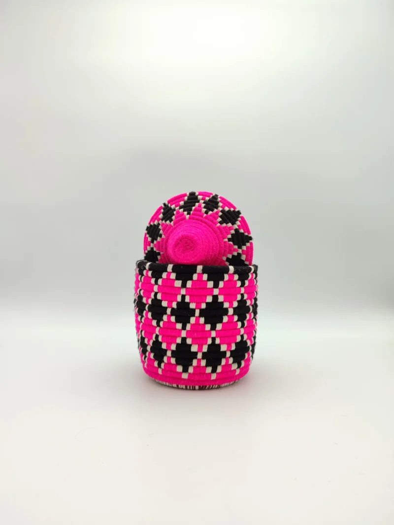 Colorful Palm Basket