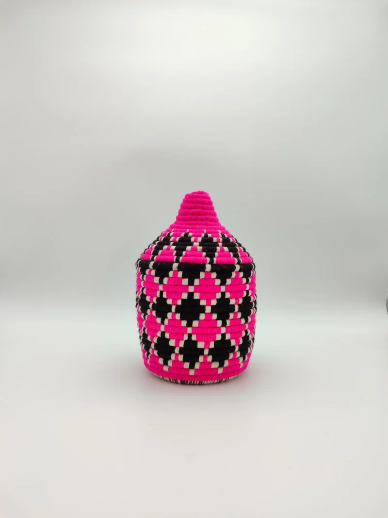 Colorful Palm Basket