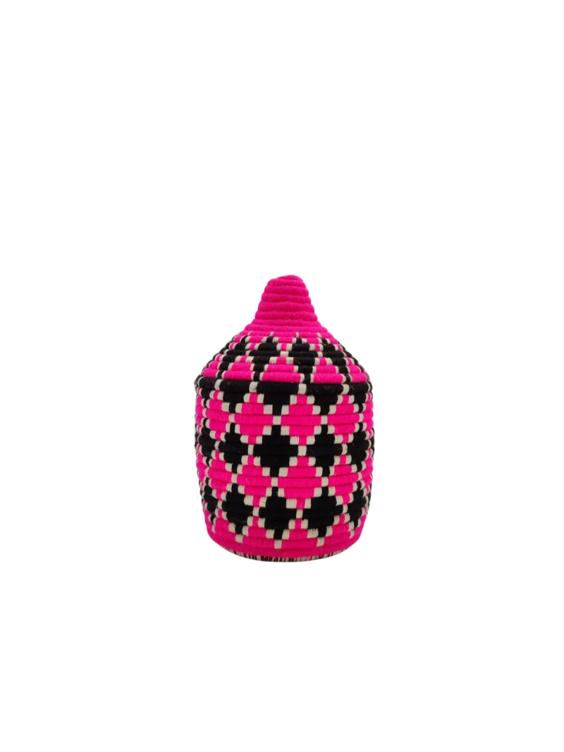 Colorful Palm Basket