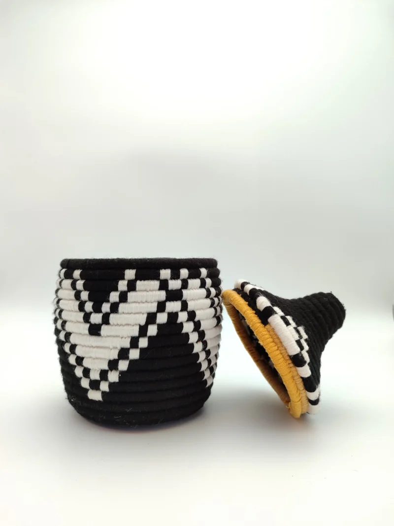 Colorful Palm Basket