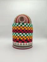 Colorful Palm Basket