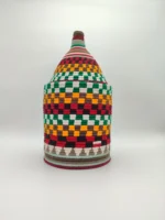 Colorful Palm Basket