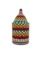 Colorful Palm Basket