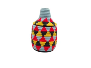 Colorful Palm Basket