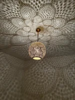 Magic copper hanging lamp