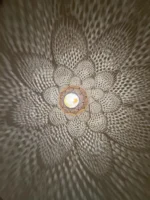 Magic copper hanging lamp