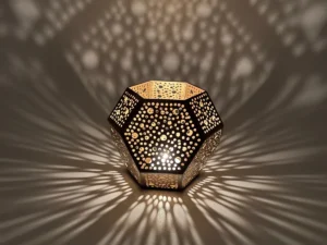 Magic Geometric Shape Lamp copper