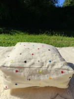 Traditionnal Berber Pouf - Pouf Kilim