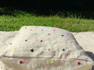 Traditionnal Berber Pouf - Pouf Kilim