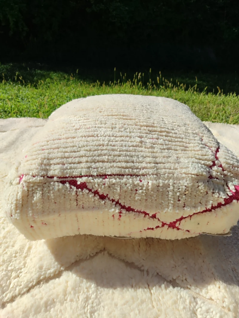 Traditionnal Berber Pouf - Pouf Kilim