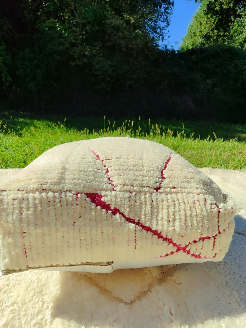 Traditionnal Berber Pouf - Pouf Kilim