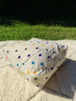 Traditionnal Berber Pouf - Pouf Kilim