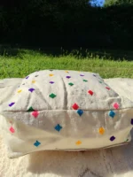 Traditionnal Berber Pouf - Pouf Kilim