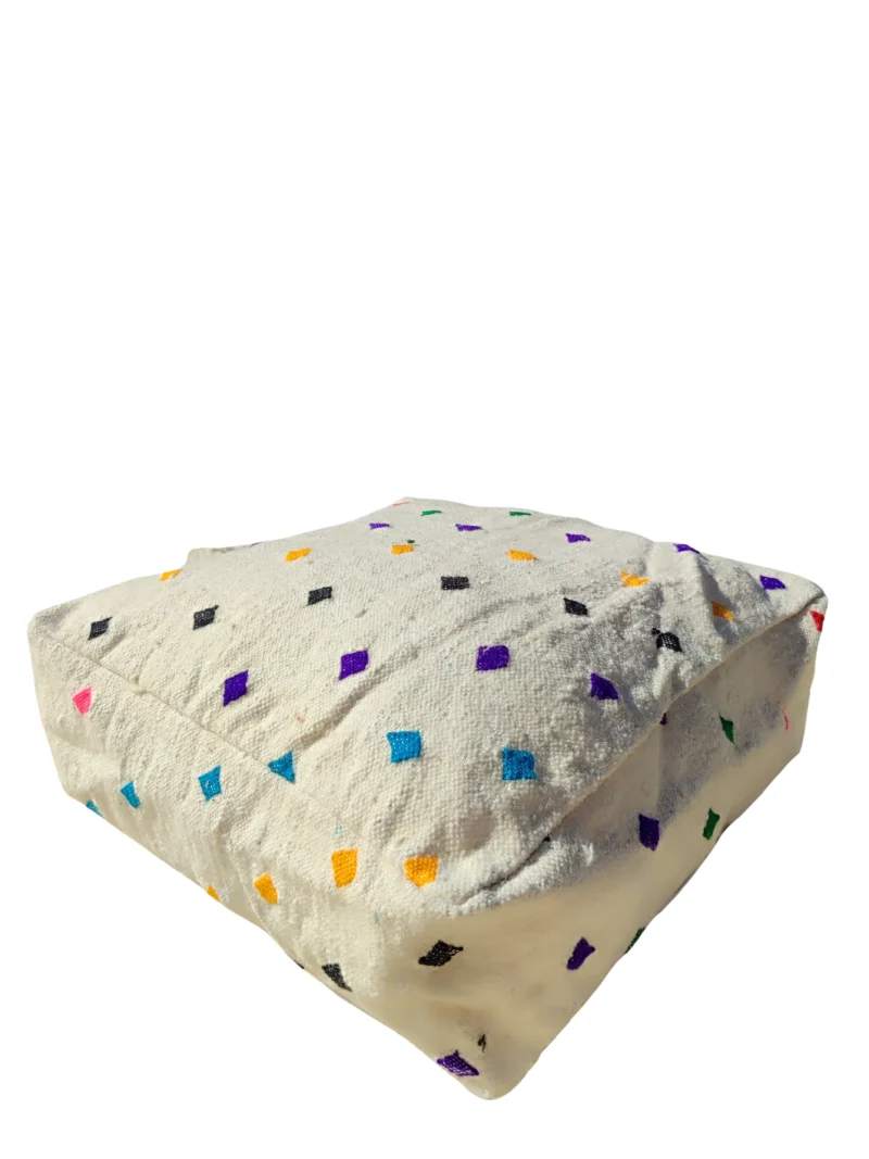 Traditionnal Berber Pouf - Pouf Kilim