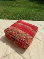 Traditionnal Berber Pouf - Pouf Kilim