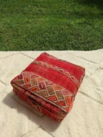Traditionnal Berber Pouf - Pouf Kilim