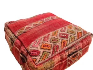 Traditionnal Berber Pouf - Pouf Kilim