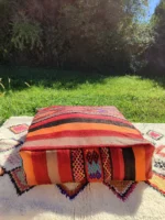Traditionnal Berber Pouf - Pouf Kilim