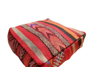 Traditionnal Berber Pouf - Pouf Kilim