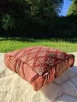 Traditionnal Berber Pouf - Pouf Kilim