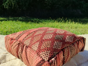 Traditionnal Berber Pouf - Pouf Kilim