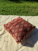 Traditionnal Berber Pouf - Pouf Kilim