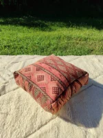 Traditionnal Berber Pouf - Pouf Kilim