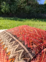 Traditionnal Berber Pouf - Pouf Kilim