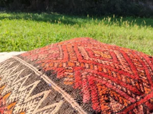 Traditionnal Berber Pouf - Pouf Kilim