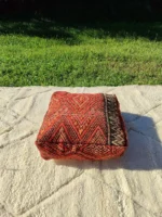 Traditionnal Berber Pouf - Pouf Kilim