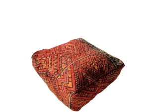 Traditionnal Berber Pouf - Pouf Kilim