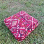 Traditionnal Berber Pouf - Pouf Kilim