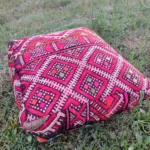 Traditionnal Berber Pouf - Pouf Kilim