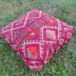 Traditionnal Berber Pouf - Pouf Kilim