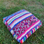 Traditionnal Berber Pouf - Pouf Kilim