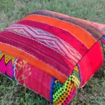 Traditionnal Berber Pouf - Pouf Kilim