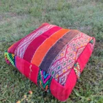 Traditionnal Berber Pouf - Pouf Kilim