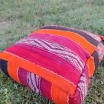Traditionnal Berber Pouf - Pouf Kilim
