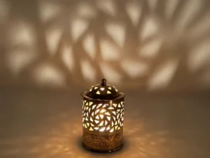 Copper Candle-Handler