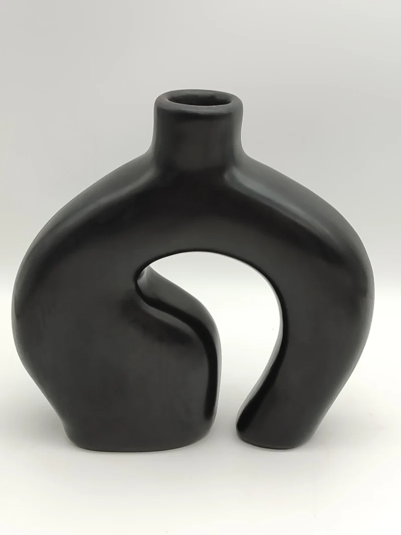 Bohemian_Handmade_Black_vase