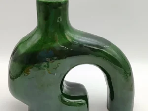 Bohemian_Handmade_green_vase