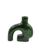 Bohemian_Handmade_green_vase